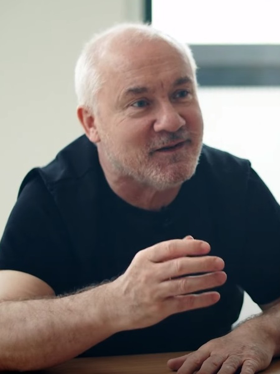 Portrait of Damien Hirst, british artist, born 1965