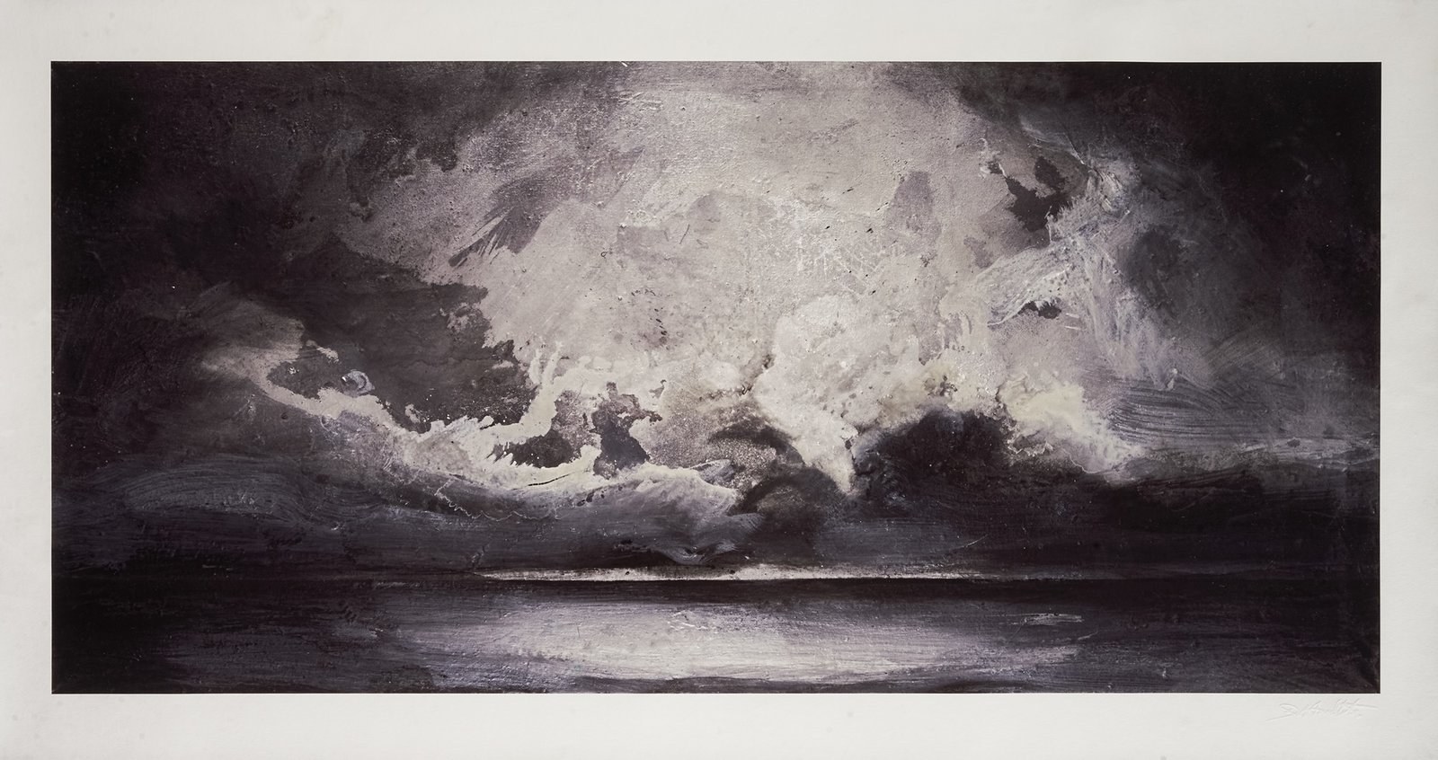 Landscape — original signed giclée print artwork by Richard Hambleton, 66 x 114cm, 2016, Beautiful Paintings, available at Causon Daniels