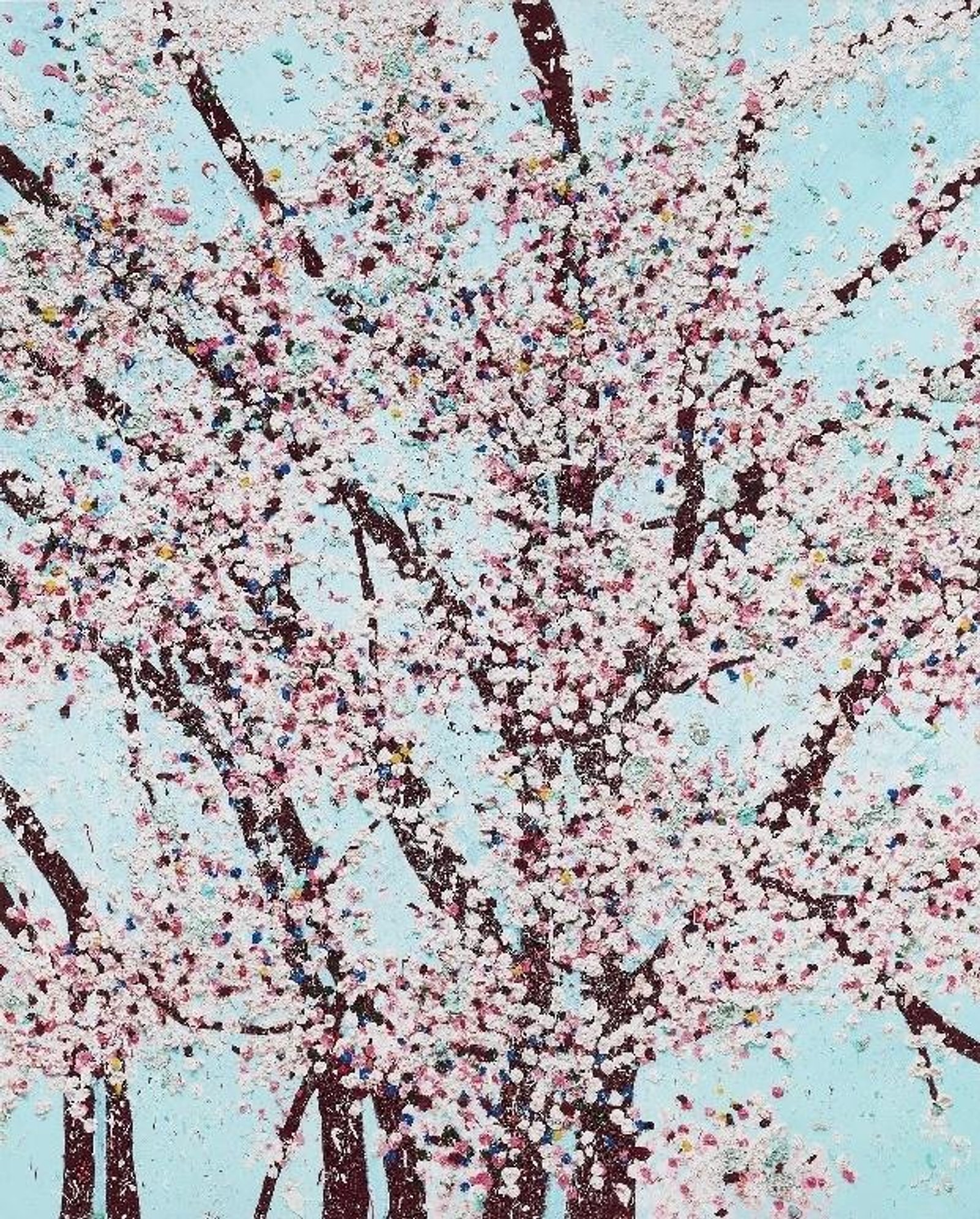 H9-3 Mercy — original signed giclée print artwork by Damien Hirst, 120 x 96cm, 2021, The Virtues, available at Causon Daniels