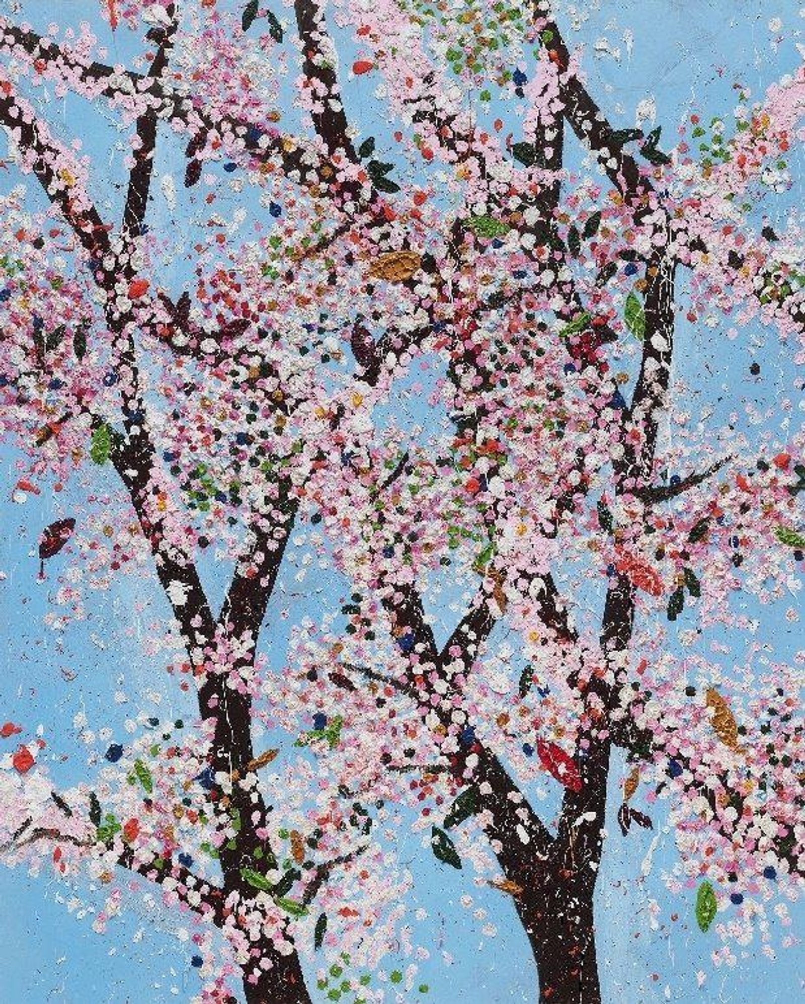 H9-6 Honour — original signed giclée print artwork by Damien Hirst, 120 x 96cm, 2021, The Virtues, available at Causon Daniels