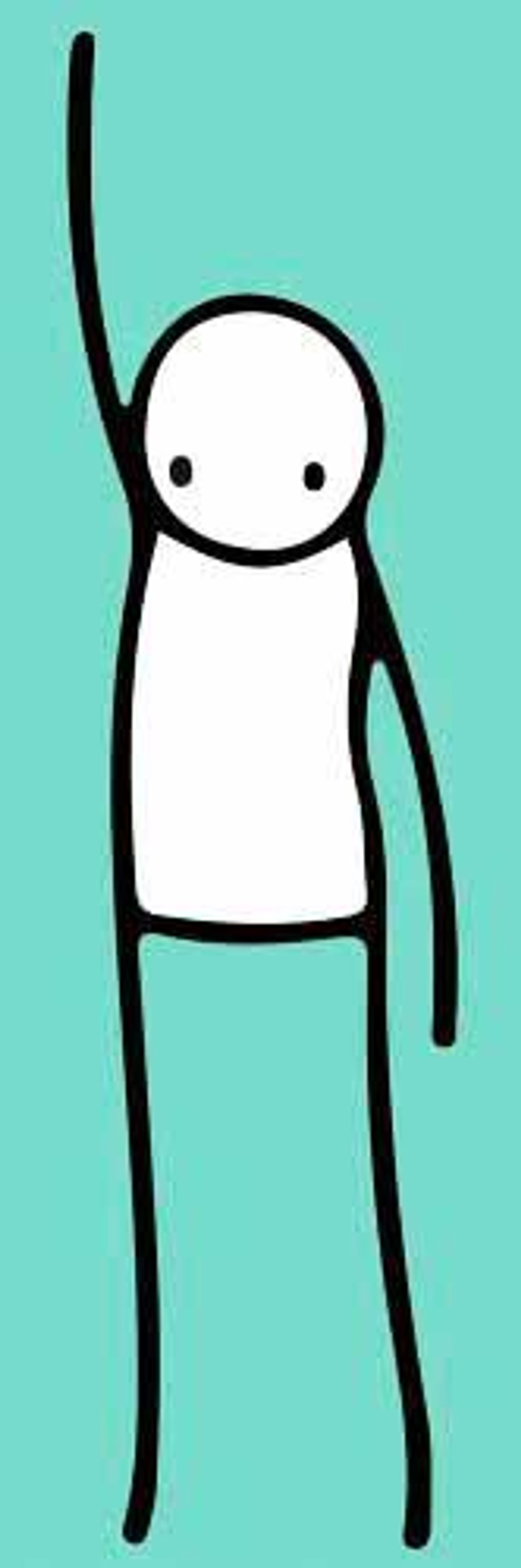 Liberty (green) — original signed screenprint artwork by Stik, 112 x 41cm, 2013, Liberty, available at Causon Daniels