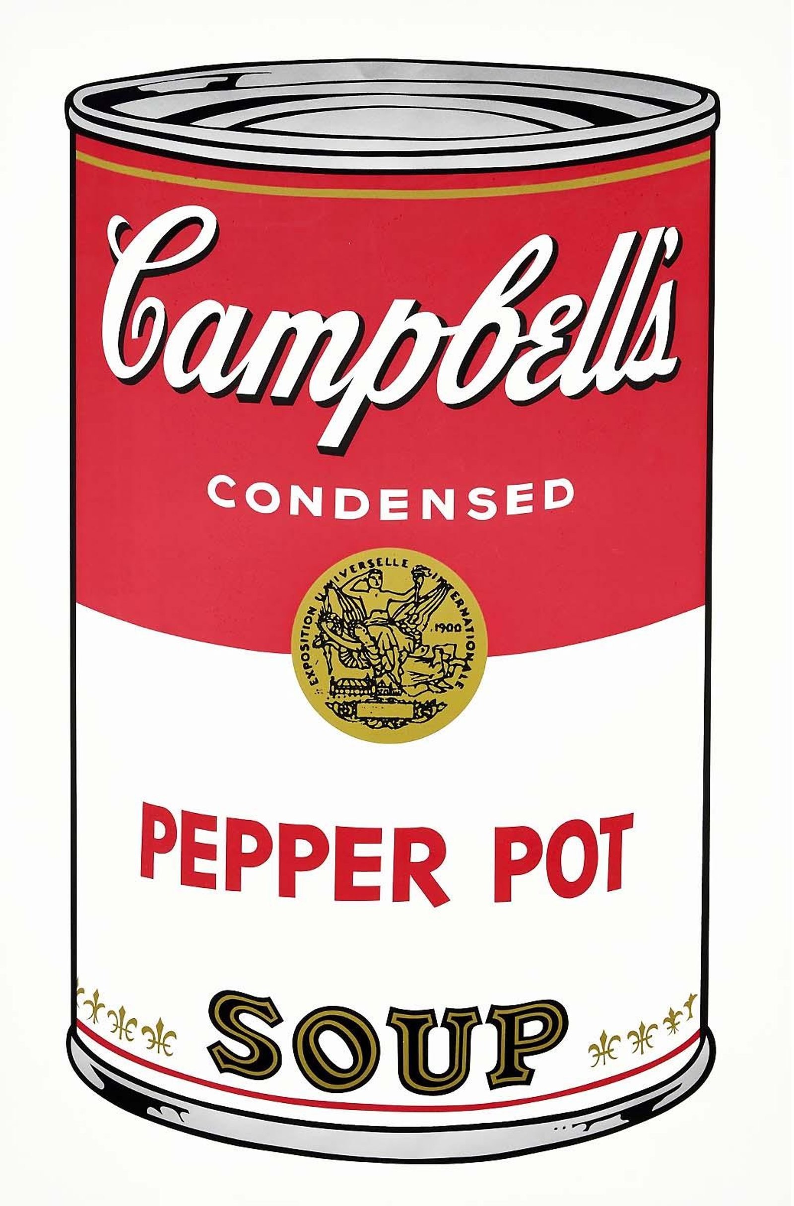 Campbell's Soup I, Pepper Pot (F. & S. II.51) — original signed screenprint artwork by Andy Warhol, 89 x 59cm, 1968, Campbell's Soup, available at Causon Daniels