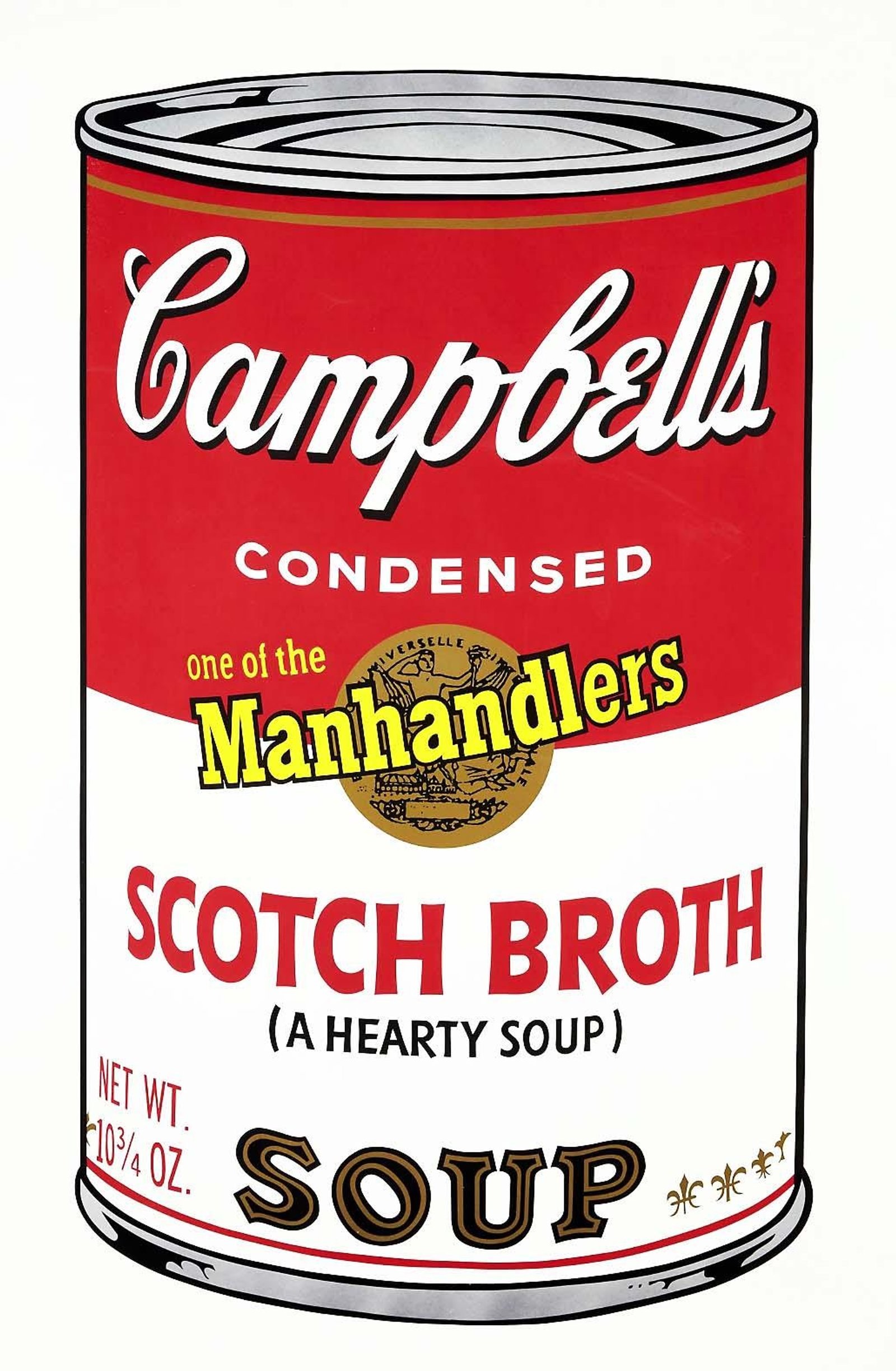 Campbell's Soup II, Scotch Broth (F. & S. II.55) — original signed screenprint artwork by Andy Warhol, 89 x 59cm, 1969, Campbell's Soup, available at Causon Daniels