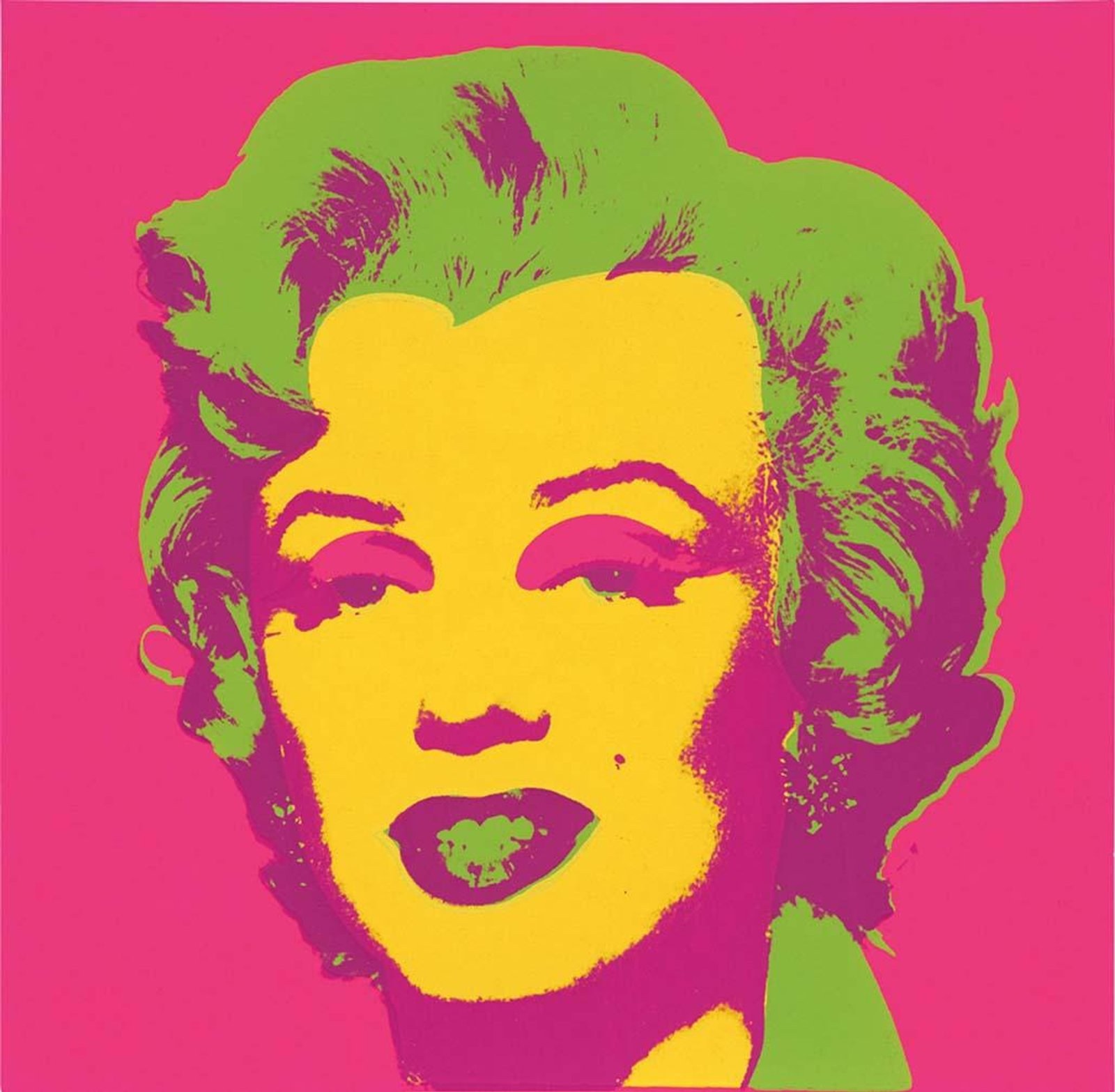 Marilyn (F. & S. II.21) — original signed screenprint artwork by Andy Warhol, 15 x 15cm, 1967, Marilyn Monroe, available at Causon Daniels