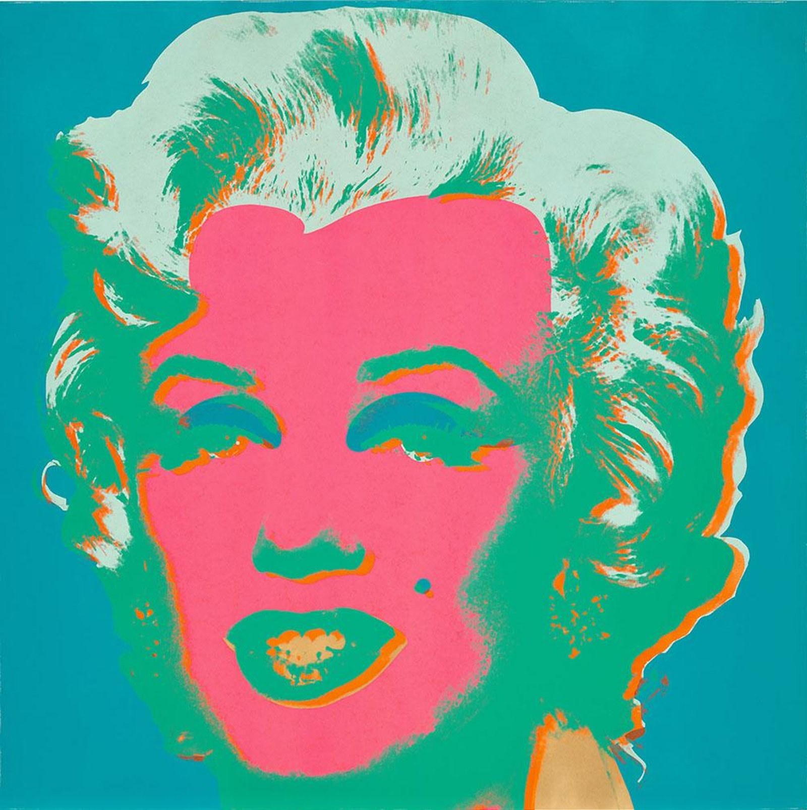 Marilyn (F. & S. II.30) — original signed screenprint artwork by Andy Warhol, 91 x 91cm, 1967, Marilyn Monroe, available at Causon Daniels